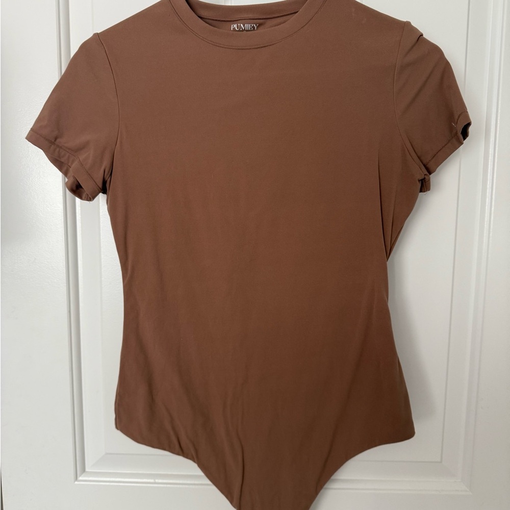 Pumiey short sleeve bodysuit